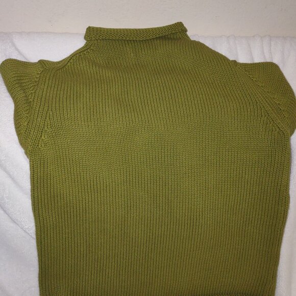J Crew cotton roll neck sweater sz S (Men's XS) - Picture 3 of 3